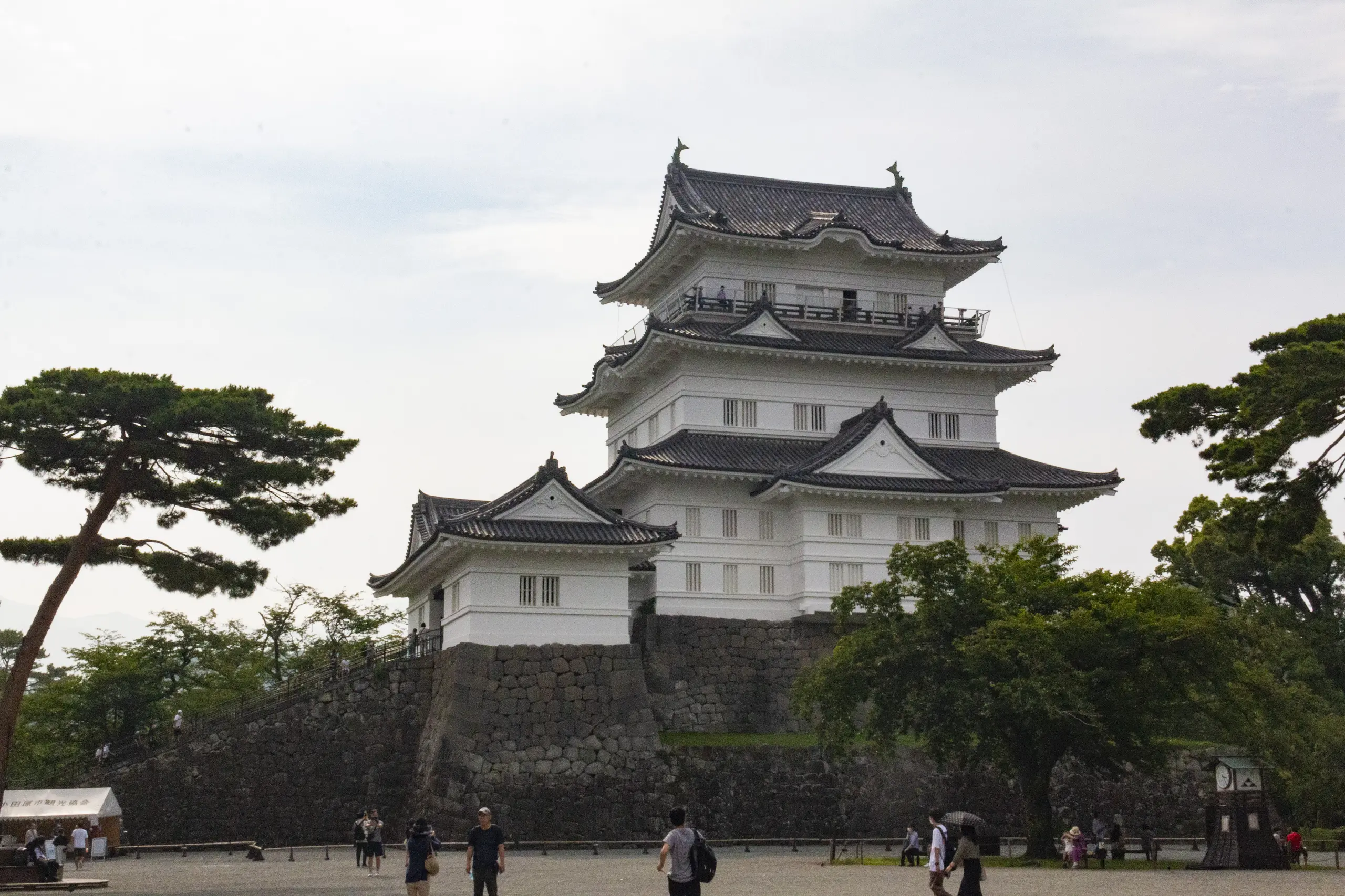 国府津→酒匂堰→小田原城