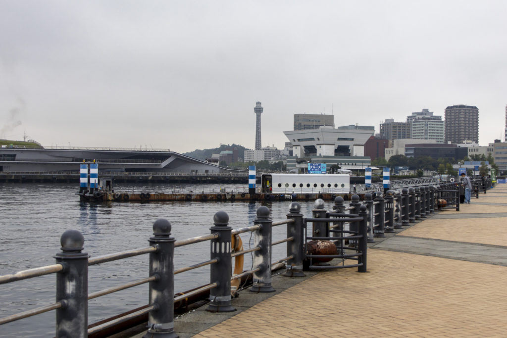 横浜駅→臨港パーク→大桟橋→中華街→石川町→館内