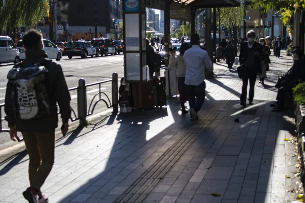 銀座→億の細道→有楽町