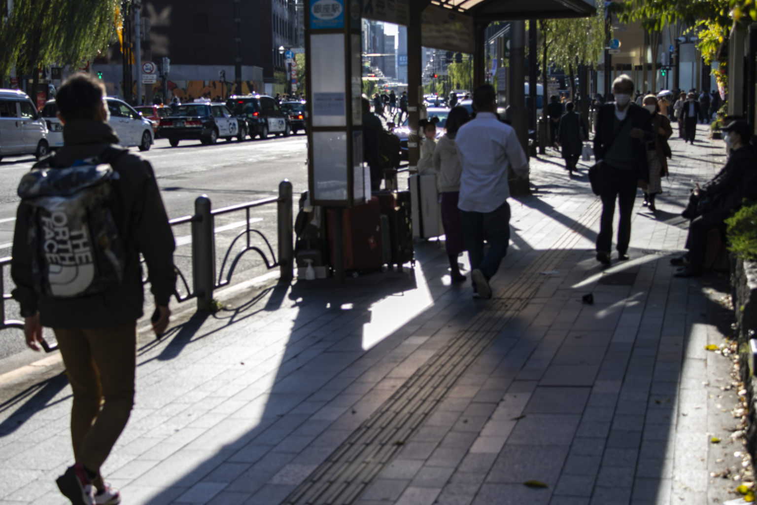 銀座→億の細道→有楽町