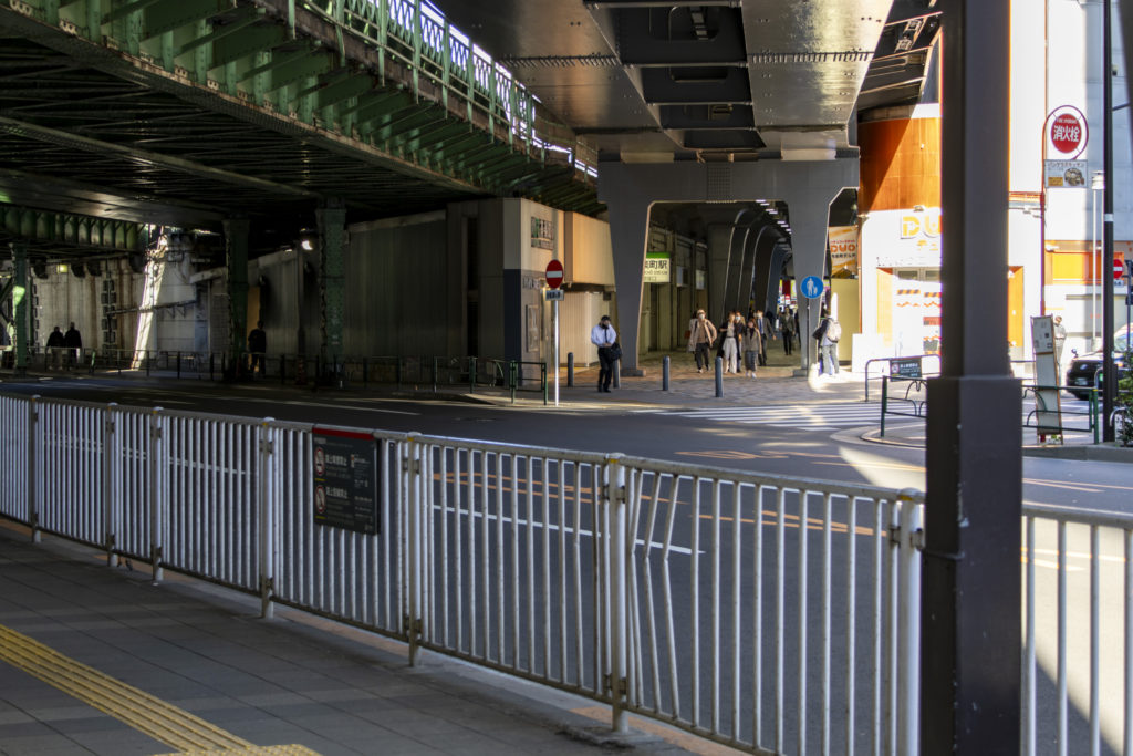銀座→億の細道→有楽町