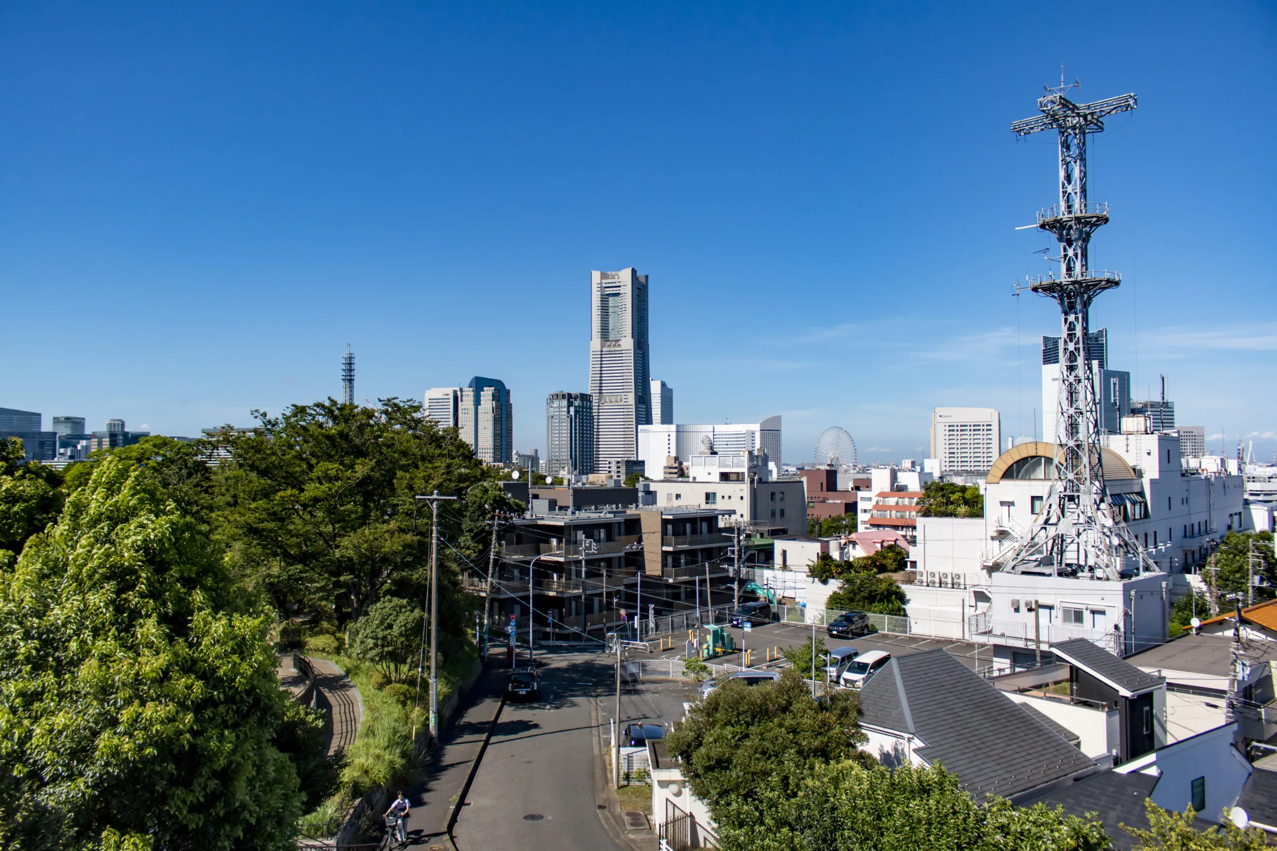 野毛山公園展望台