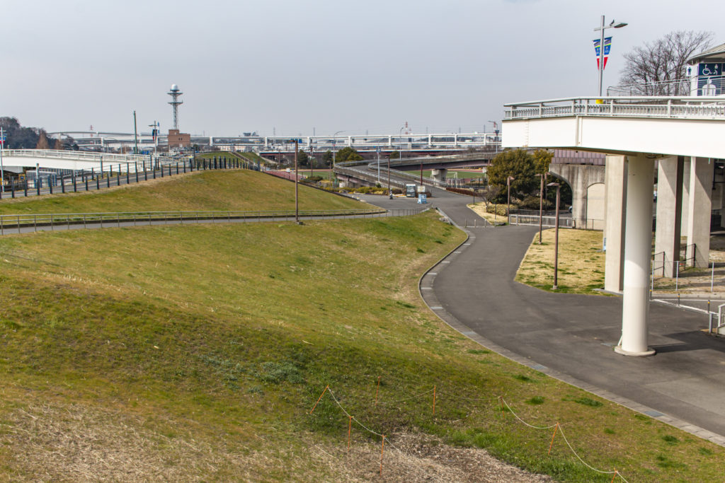 新横浜→日産スタジアム→首都高神奈川７号下→鴨居
