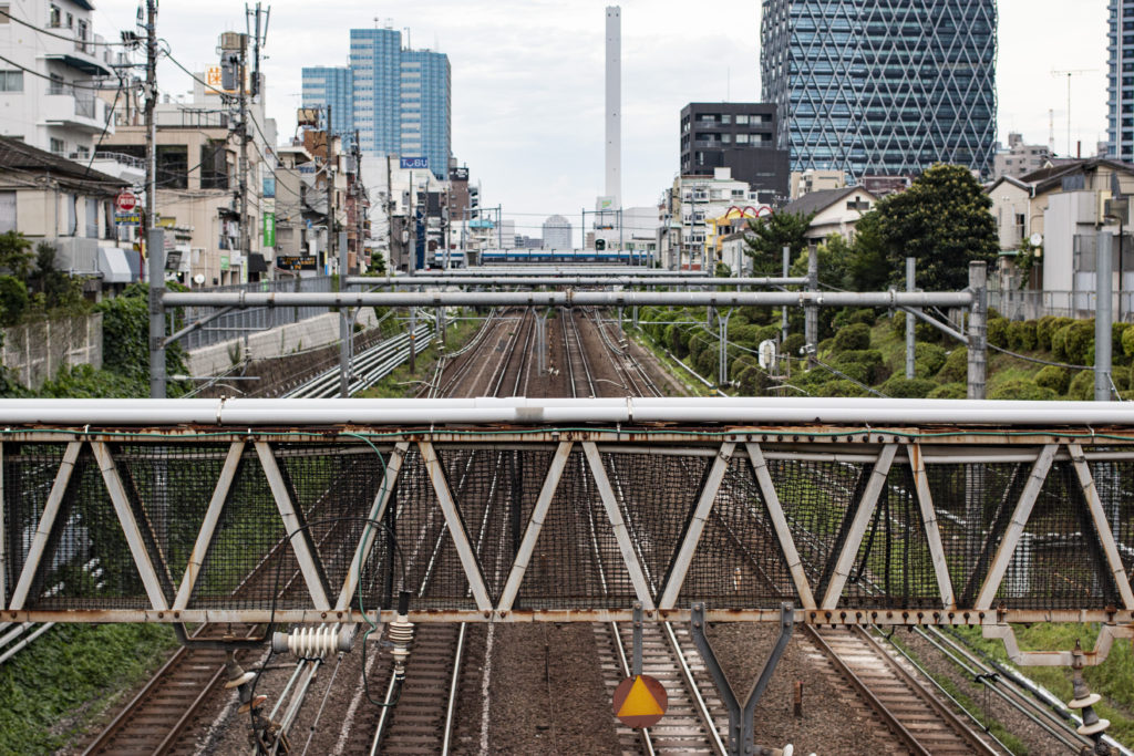 目白駅→大久保あたり