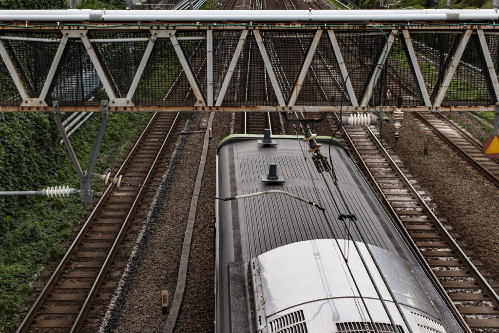 目白駅→大久保あたり