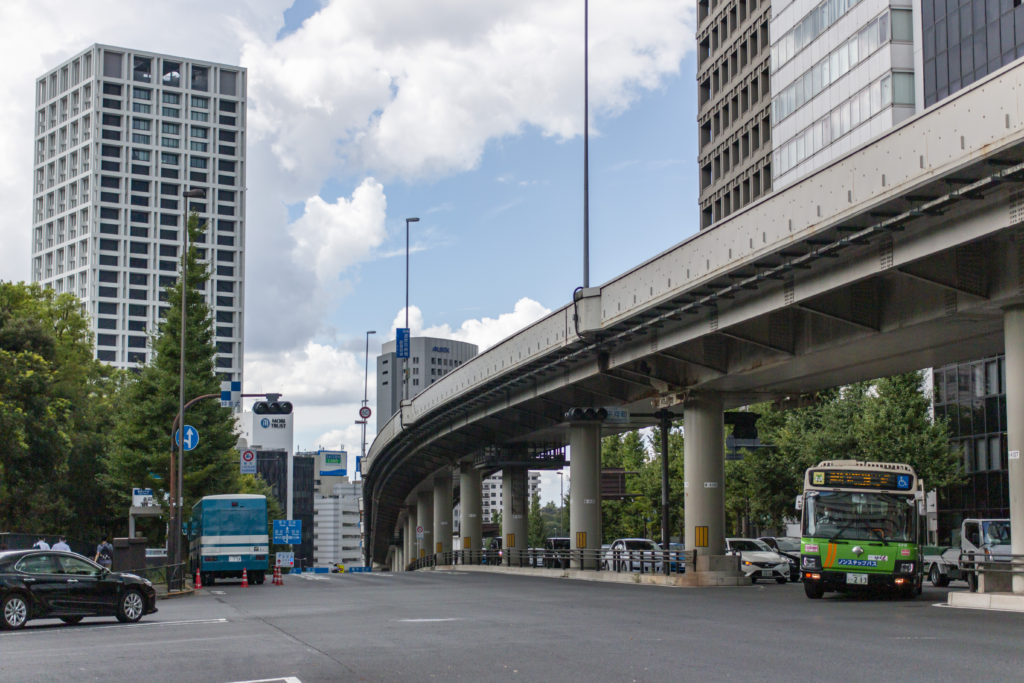 新橋駅→虎ノ門→日枝神社→永田町
