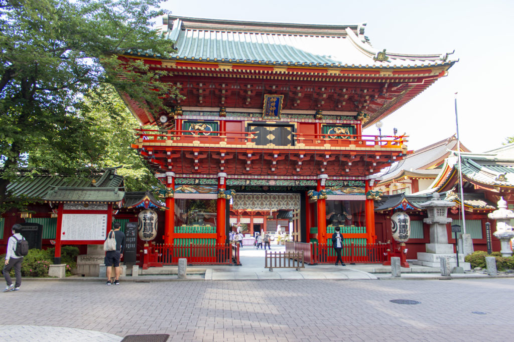 将門塚→湯島聖堂→神田明神