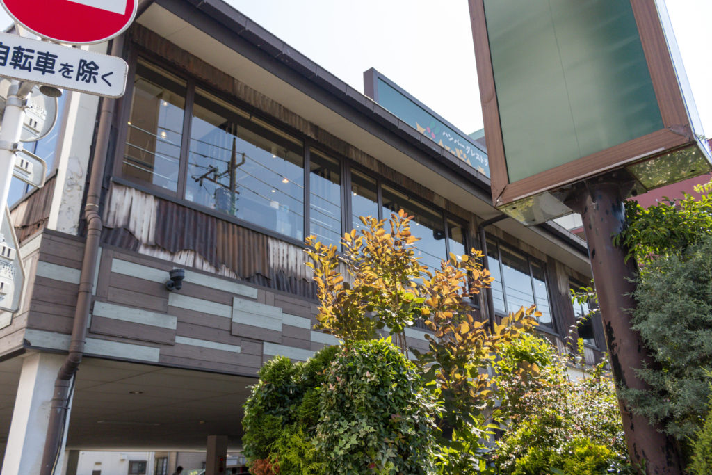 京成高砂→中川橋→銀河の塔→加平谷中地下歩道→竹ノ塚