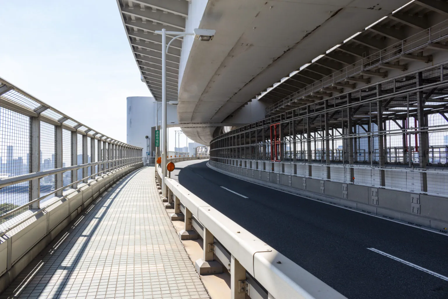 東京テレポート→レインボーブリッジ→田町