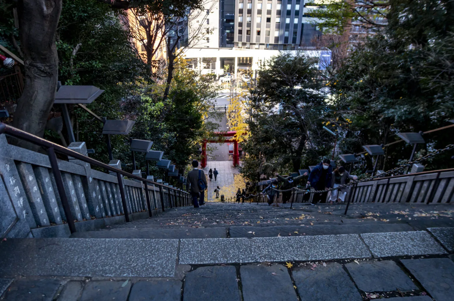 永福町→NHK放送博物館→愛宕→大門
