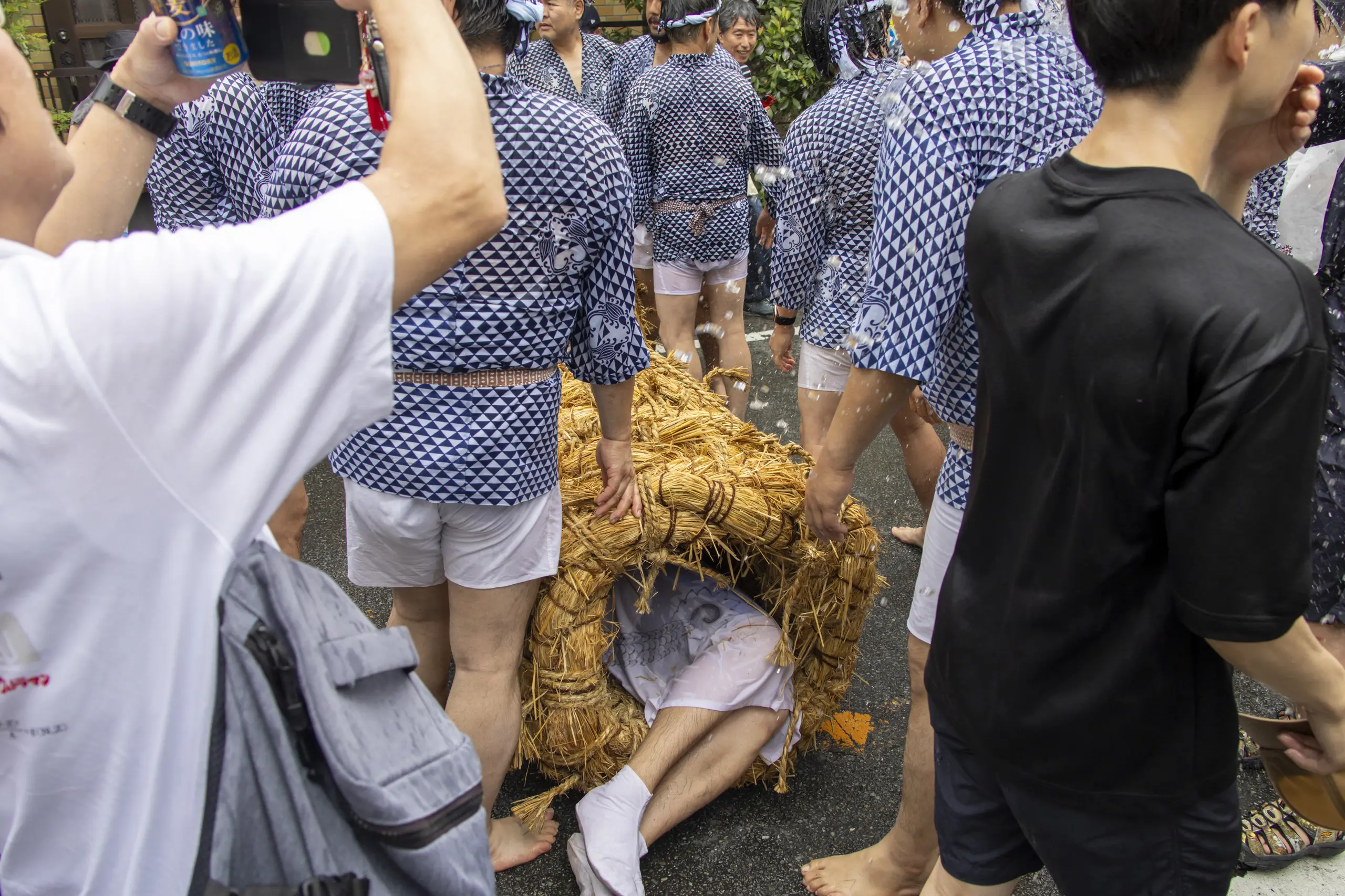 大田区大森・水止舞(みずどめのまい)