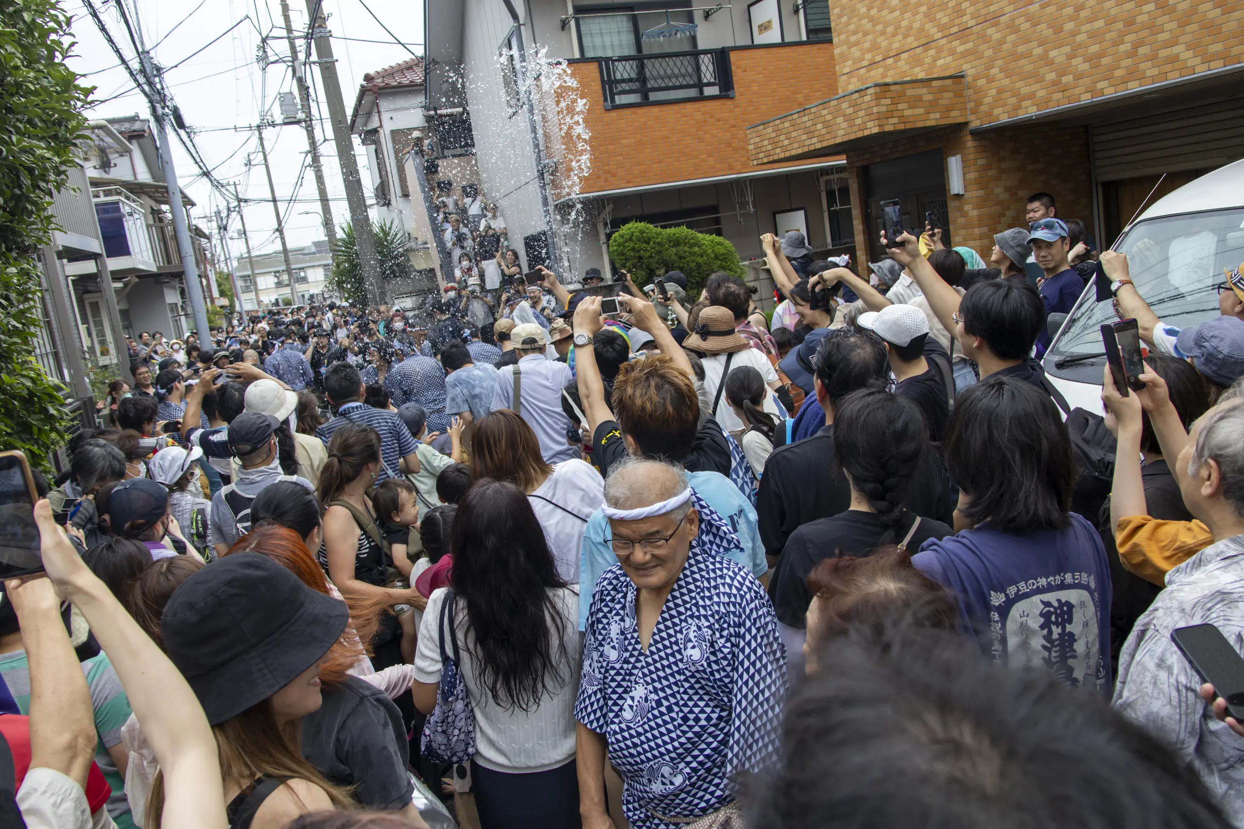 大田区大森・水止舞(みずどめのまい)