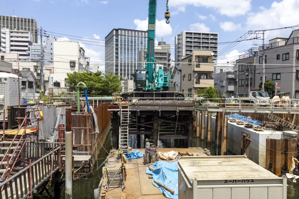 東京駅→越中島→茅場町→東京駅