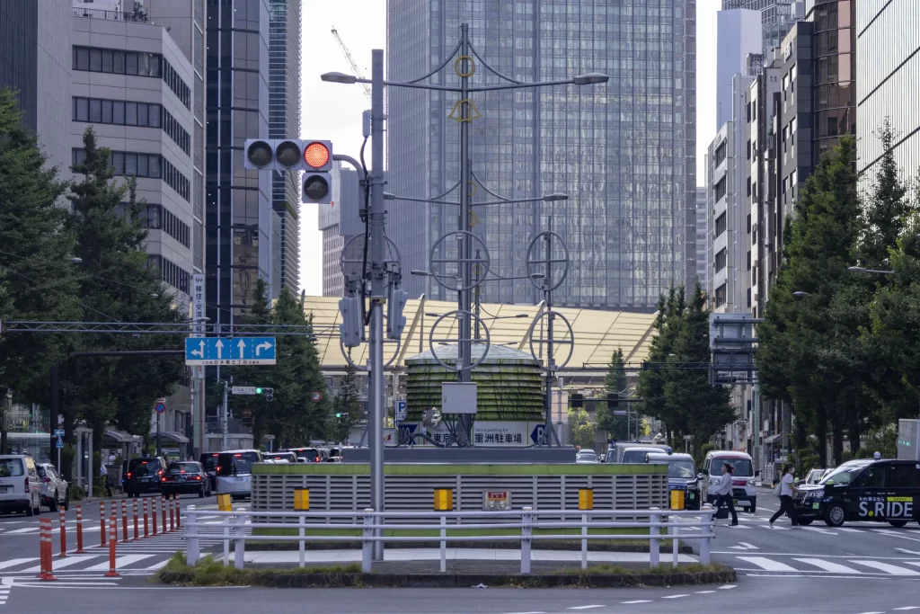 東京駅→越中島→茅場町→東京駅