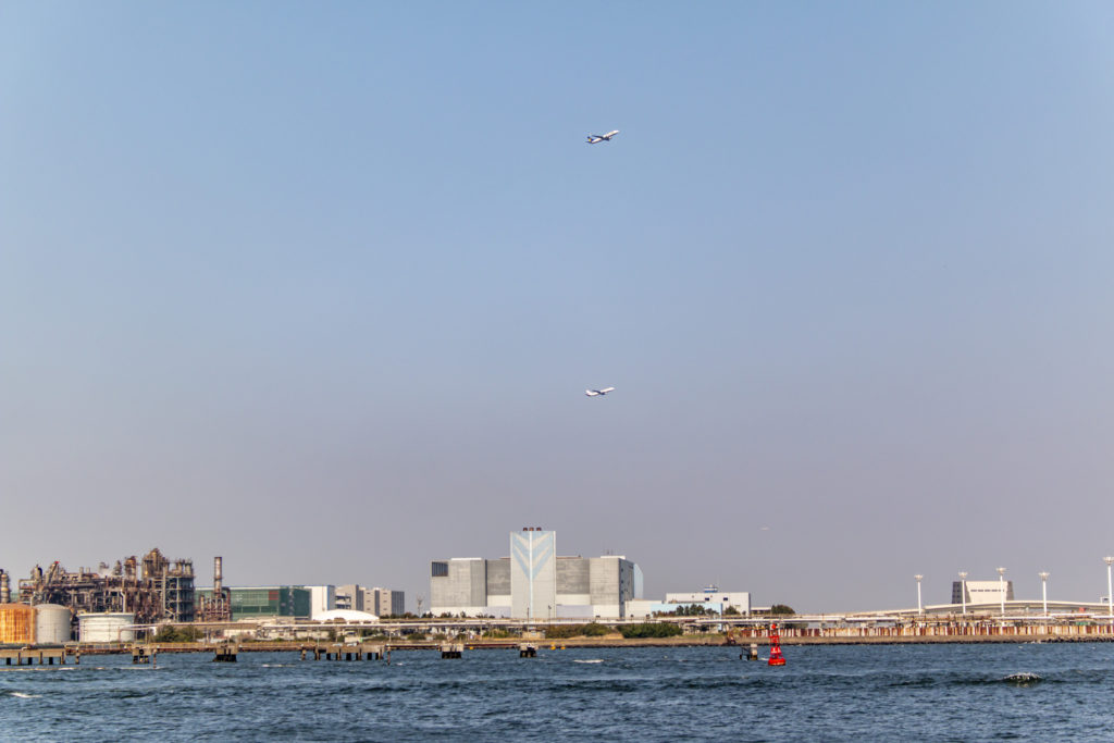 東扇島工業地帯→東扇島東公園