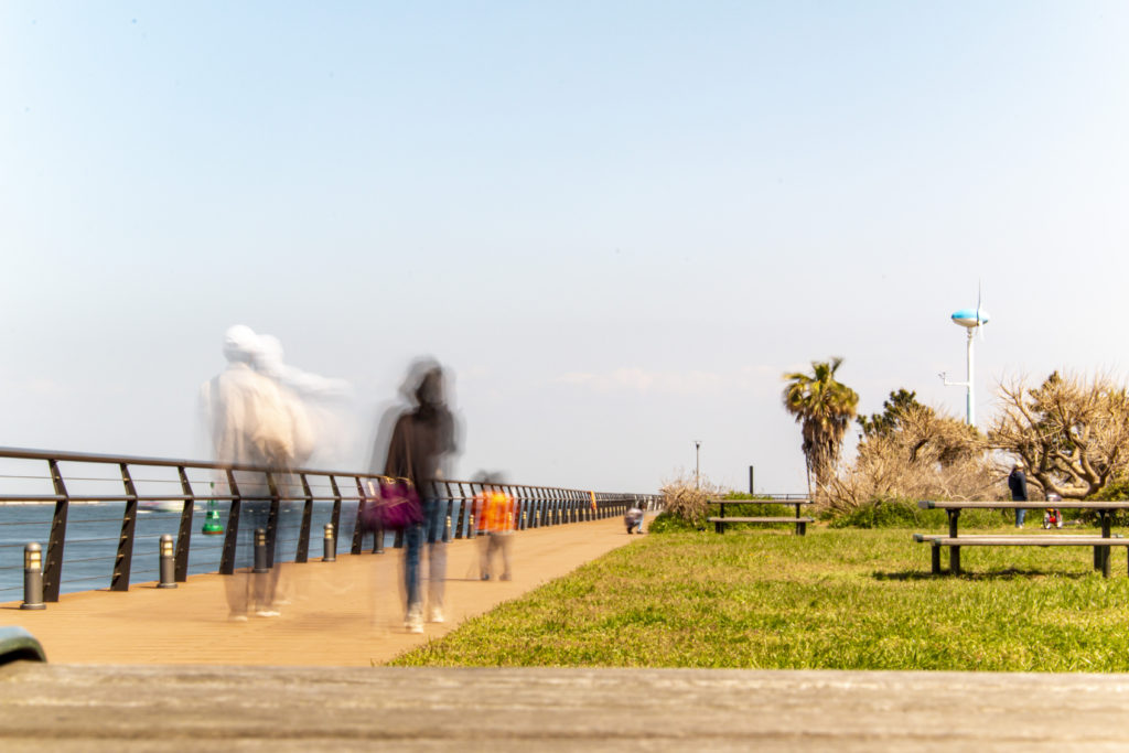 東扇島工業地帯→東扇島東公園