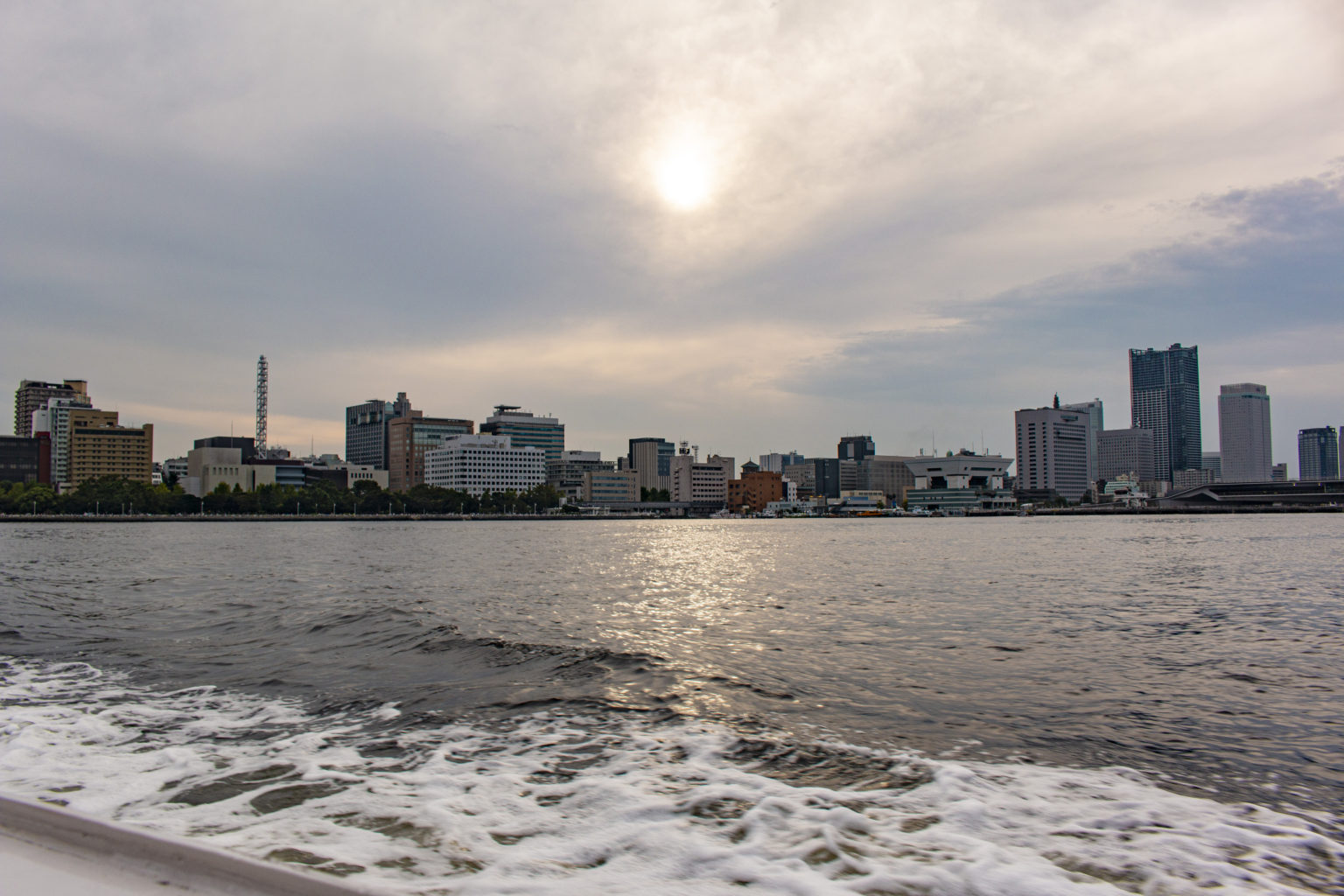 シーバス横浜からの景色