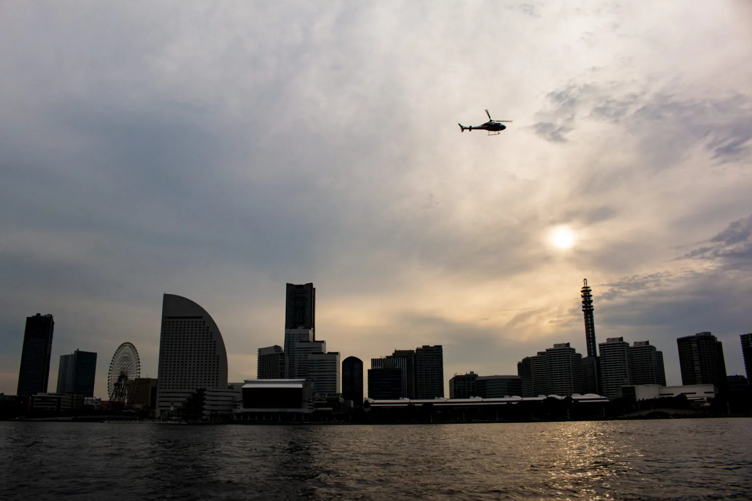 シーバス横浜からの景色