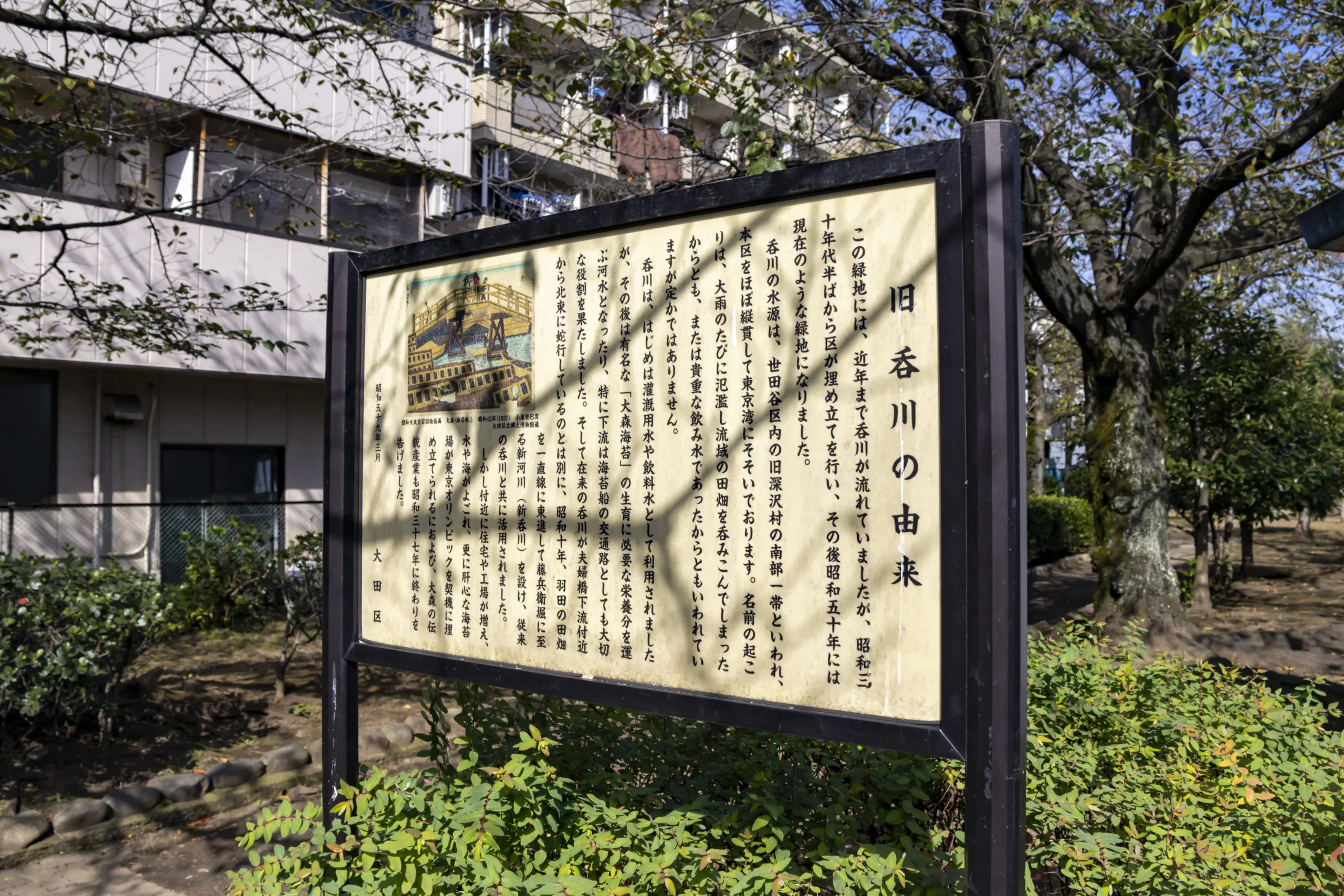 旧呑川緑地公園