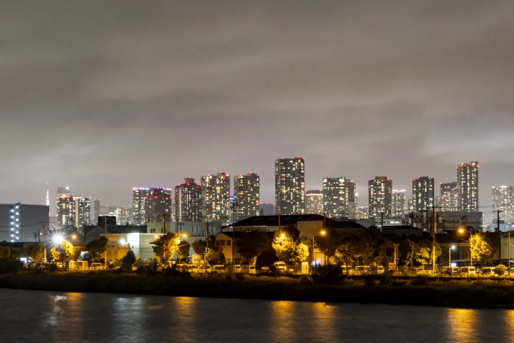 夜撮影の練習