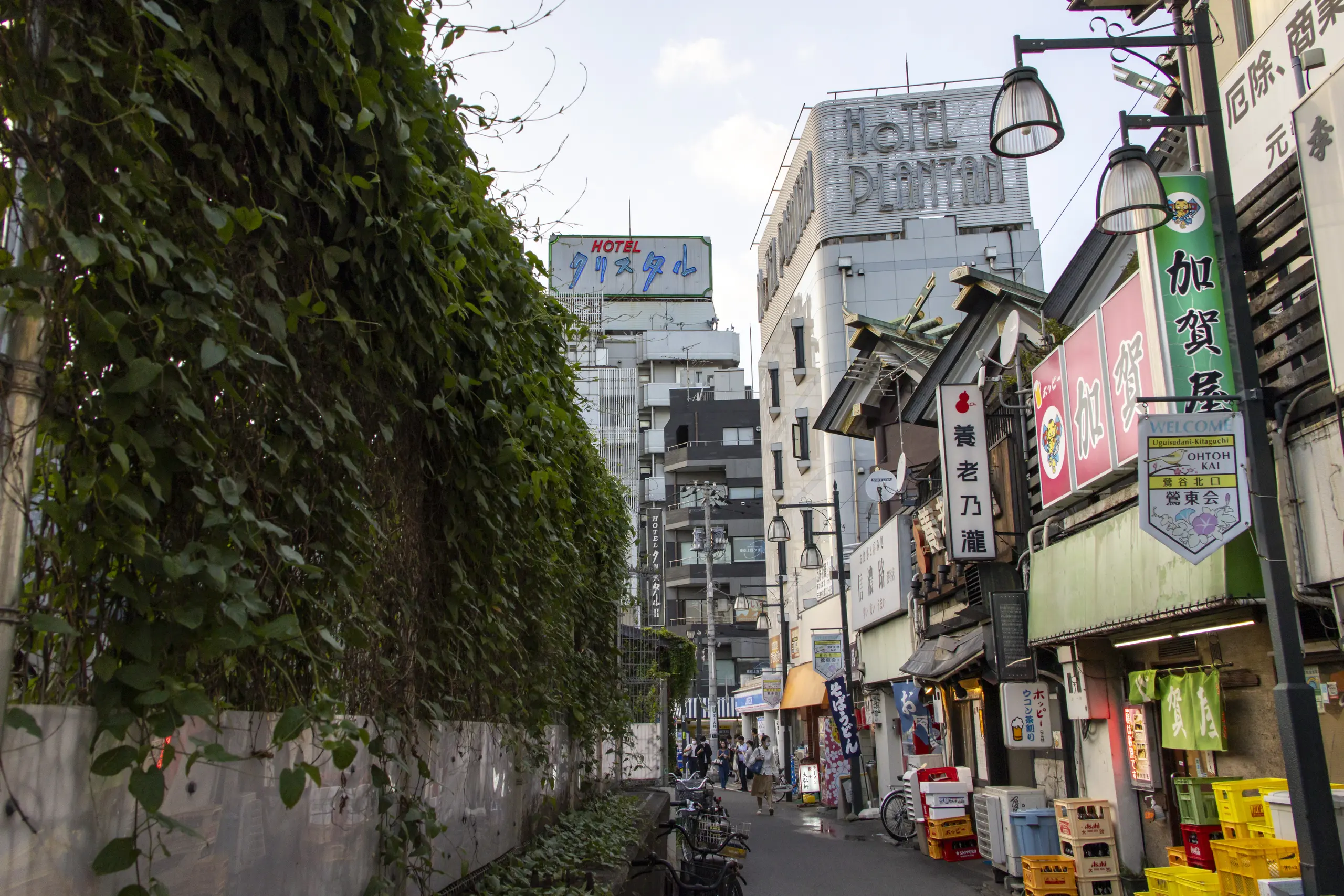 御徒町→上野→鶯谷→日暮里