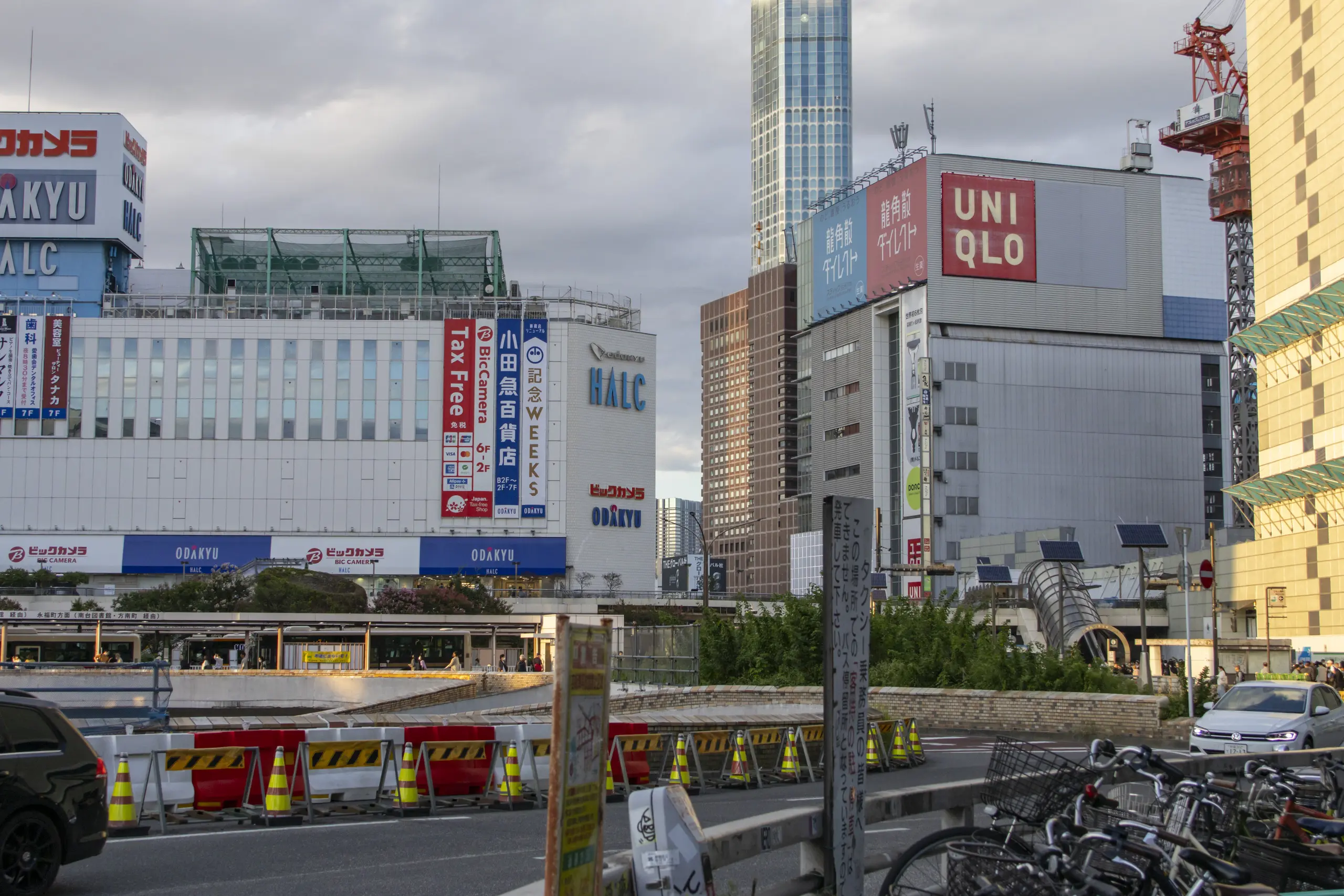 四ツ谷駅→千駄ヶ谷→稲荷大明神→代々木能舞台→新宿 No.34