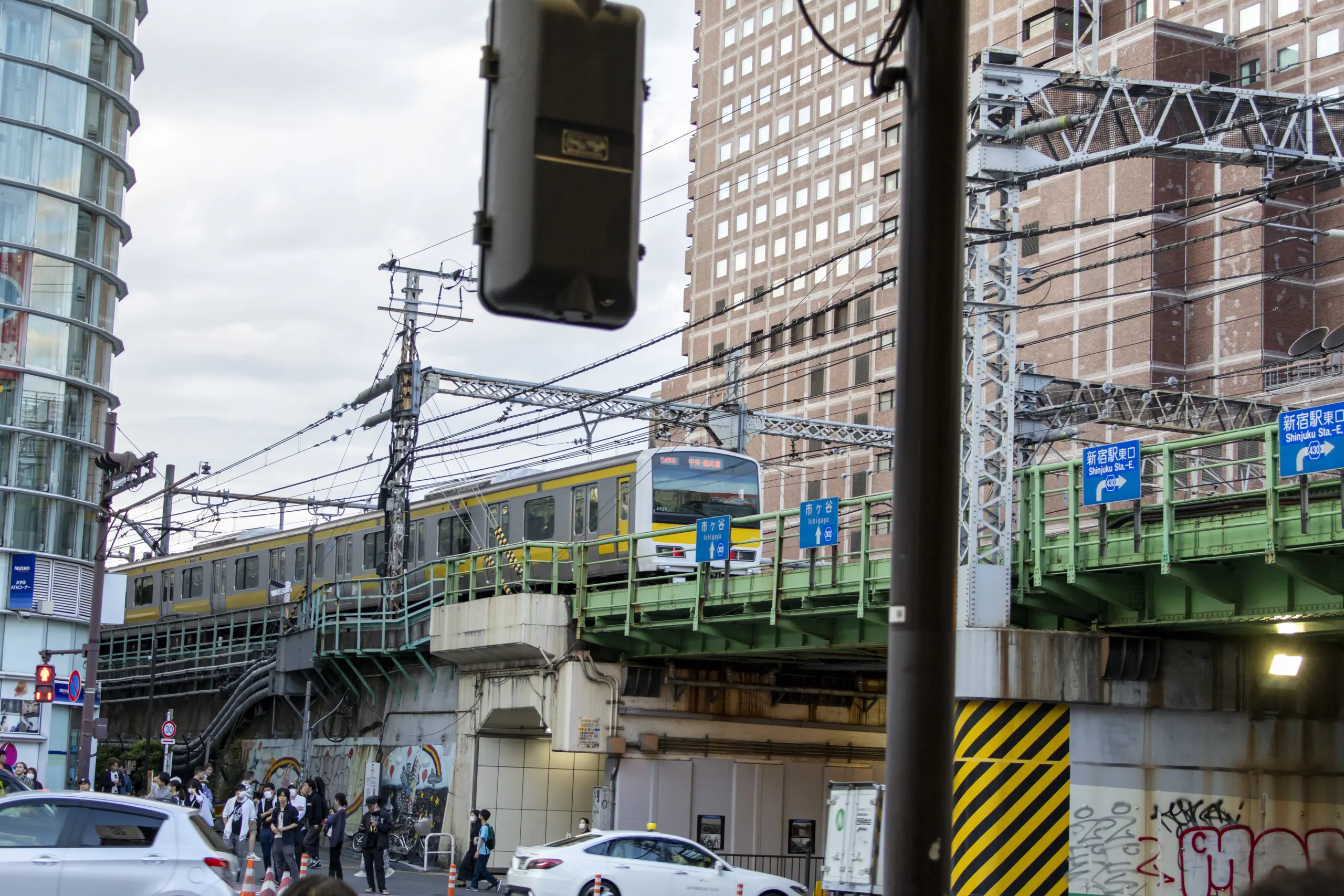 四ツ谷駅→千駄ヶ谷→稲荷大明神→代々木能舞台→新宿 No.39