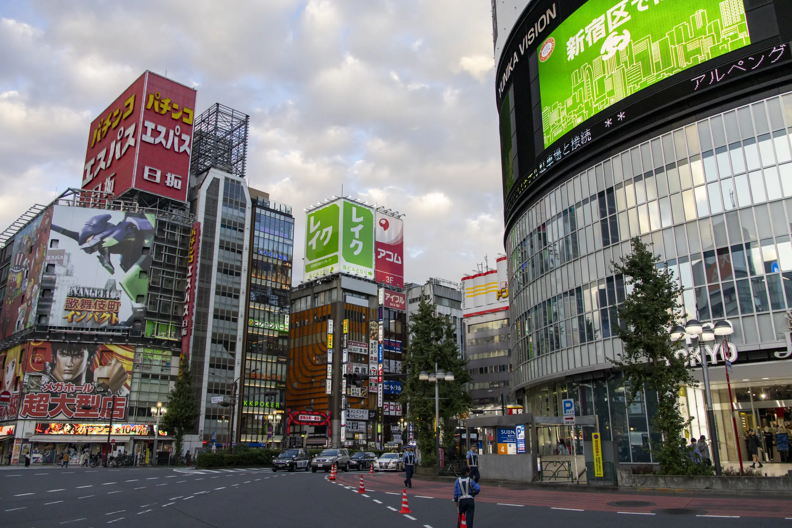 四ツ谷駅→千駄ヶ谷→稲荷大明神→代々木能舞台→新宿 No.40