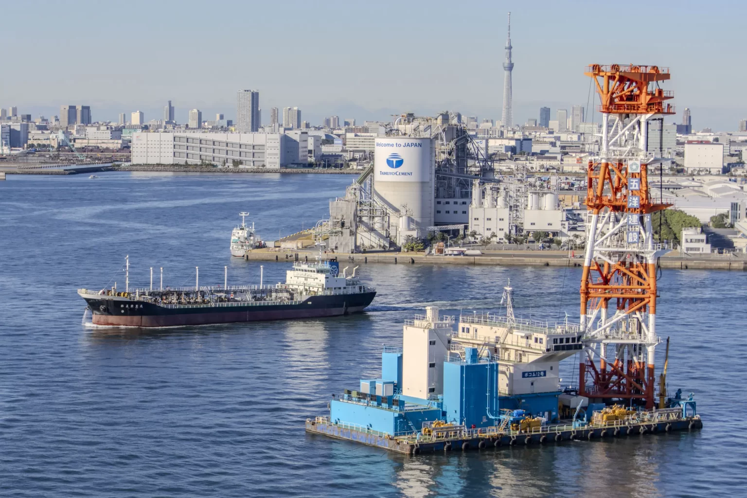 若洲公園と東京ゲートブリッジ