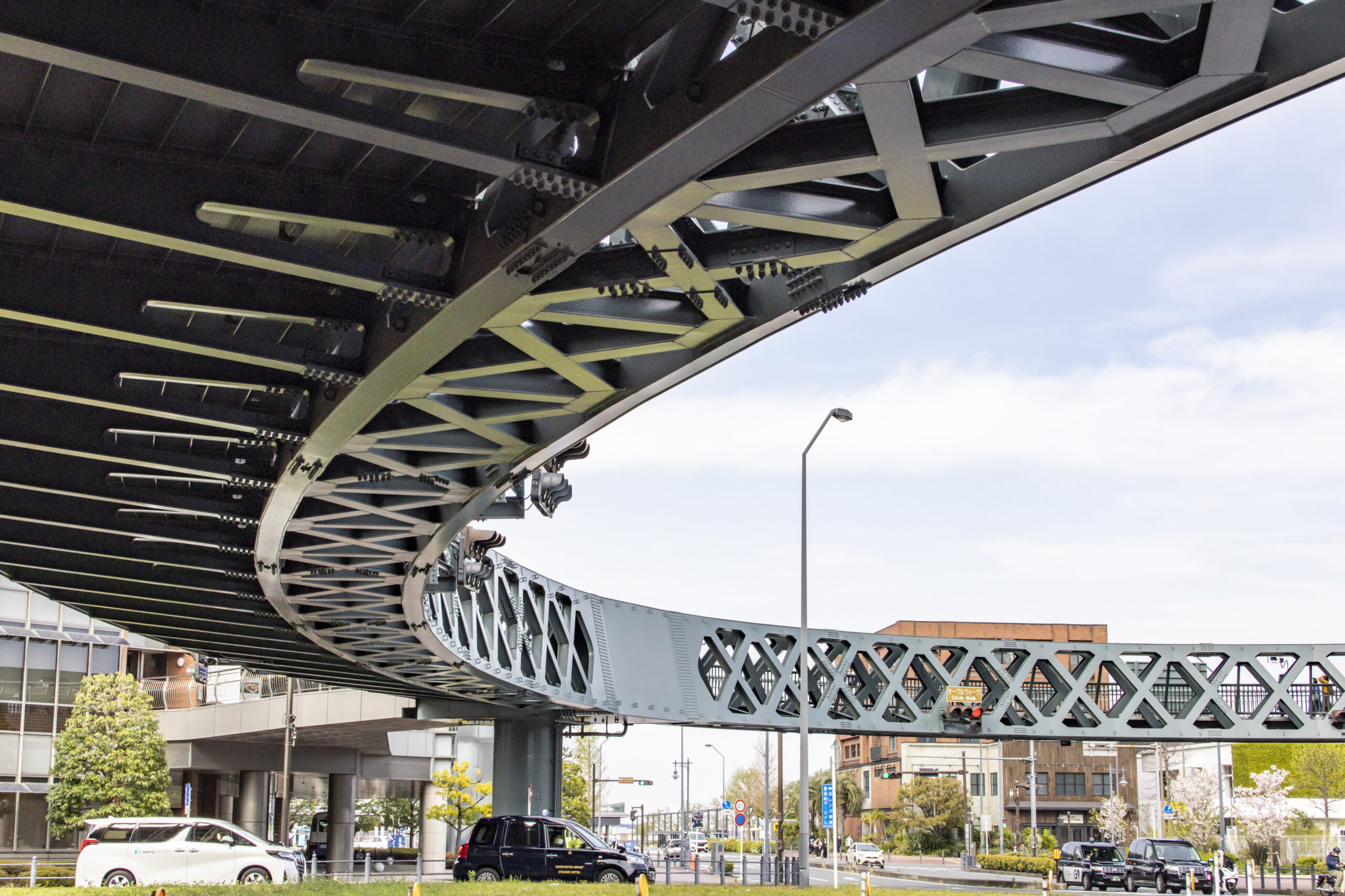 関内横浜公園→中華街→山下公園→みなとみらい