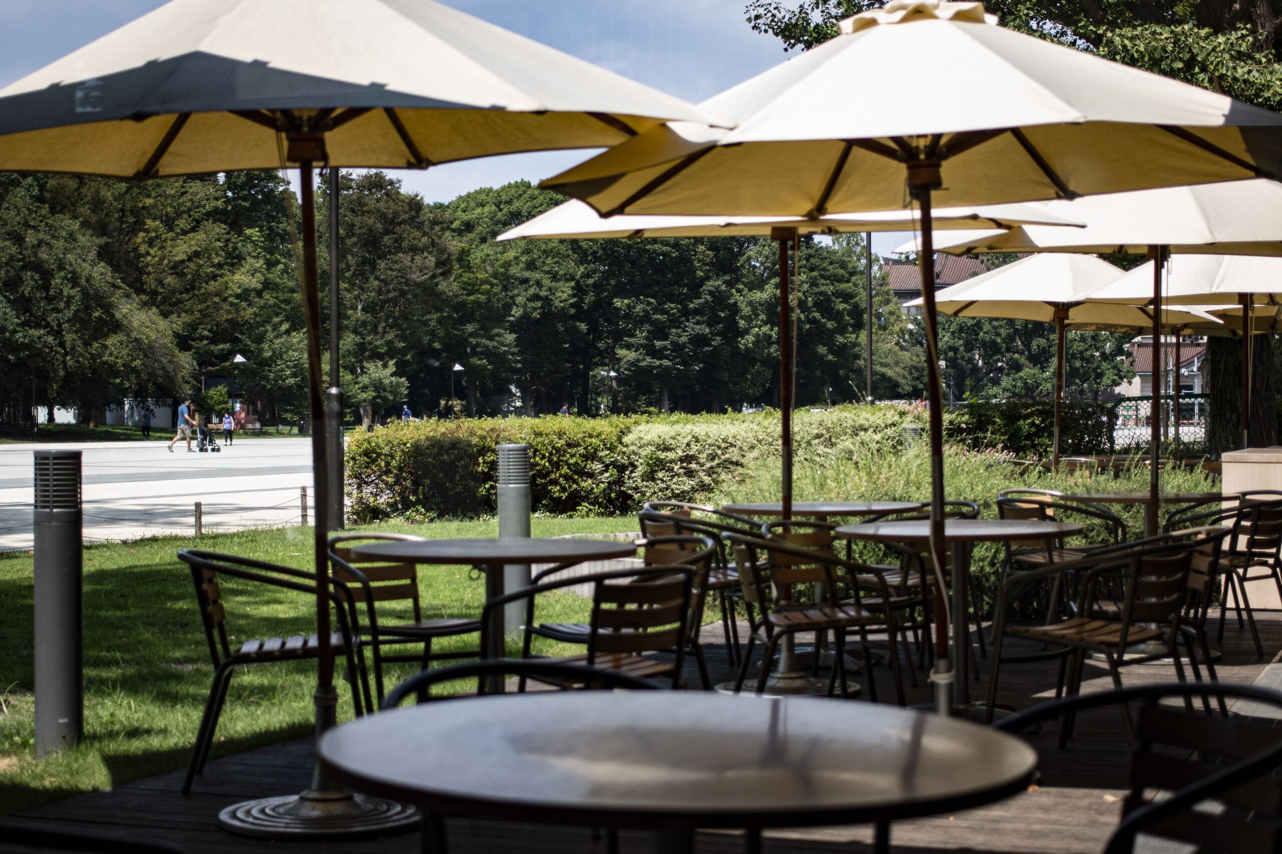 人の少ない上野公園