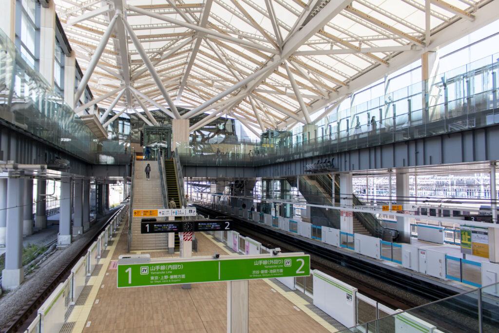 高輪GW駅→旧岩崎邸庭園