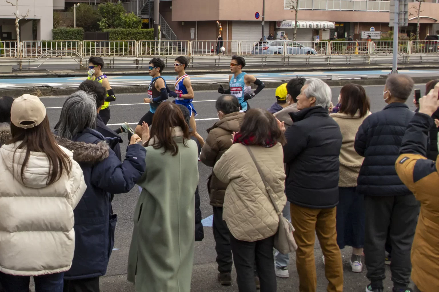 箱根駅伝見学
