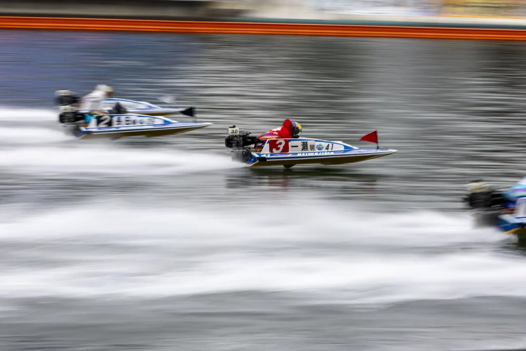 平和島競艇にて