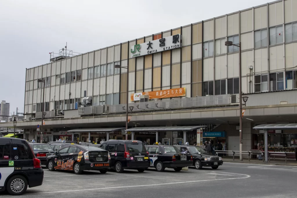 大宮駅→大宮公園→氷川神社→合併記念見沼公園→コクーンシティ