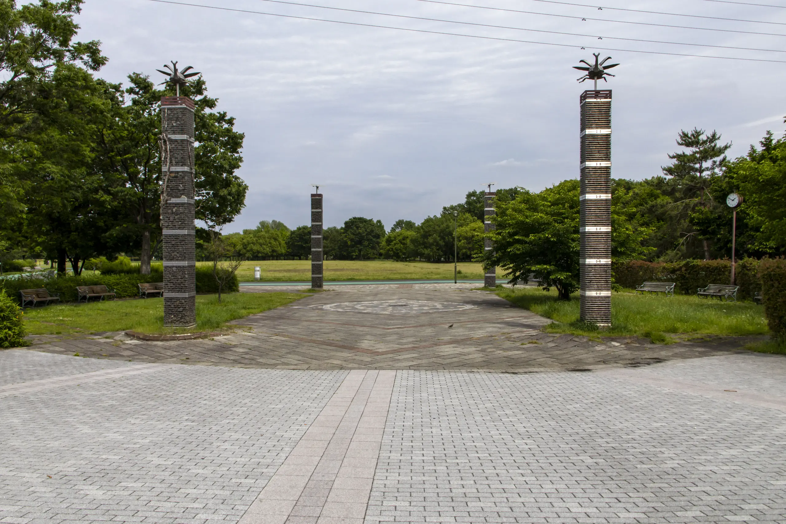 大宮駅→大宮公園→氷川神社→合併記念見沼公園→コクーンシティ