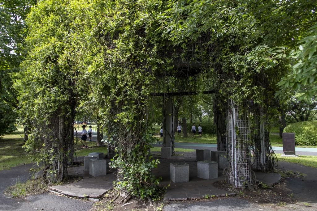 大宮駅→大宮公園→氷川神社→合併記念見沼公園→コクーンシティ