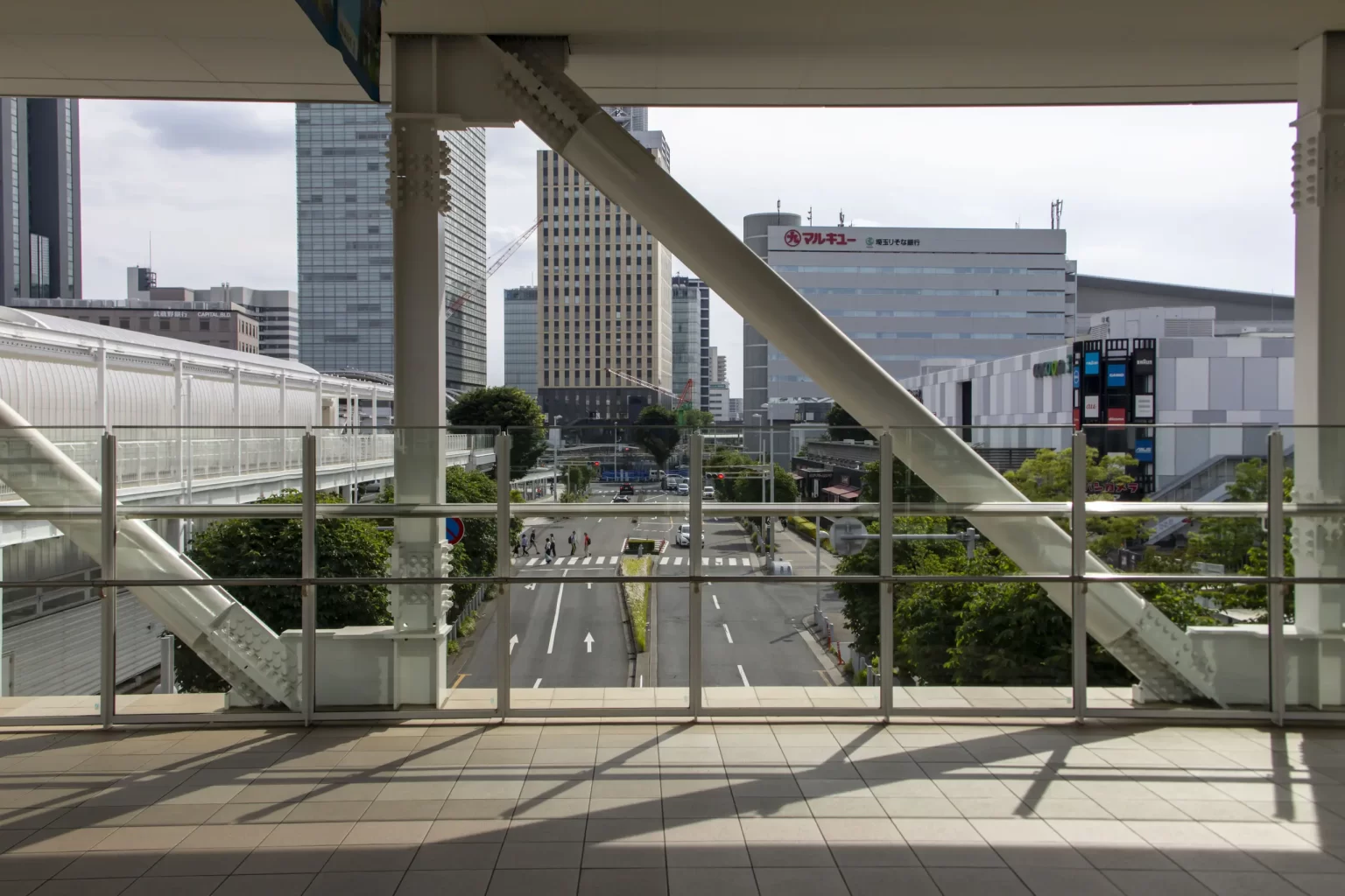 大宮駅→大宮公園→氷川神社→合併記念見沼公園→コクーンシティ