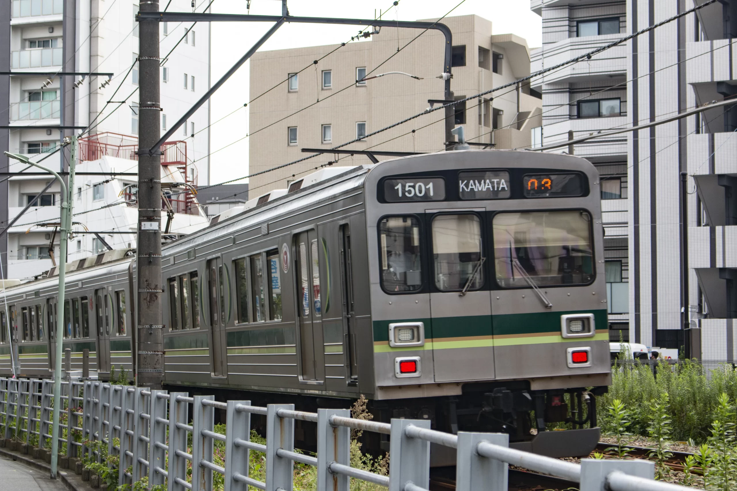 多摩川→池上本門寺→蒲田方面