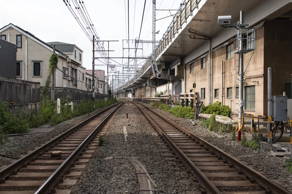 立会川→中延→洗足池