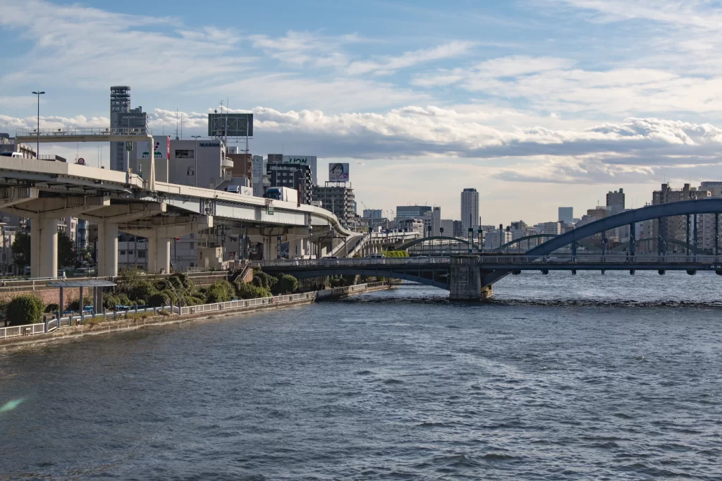 浅草橋→錦糸町→押上→浅草