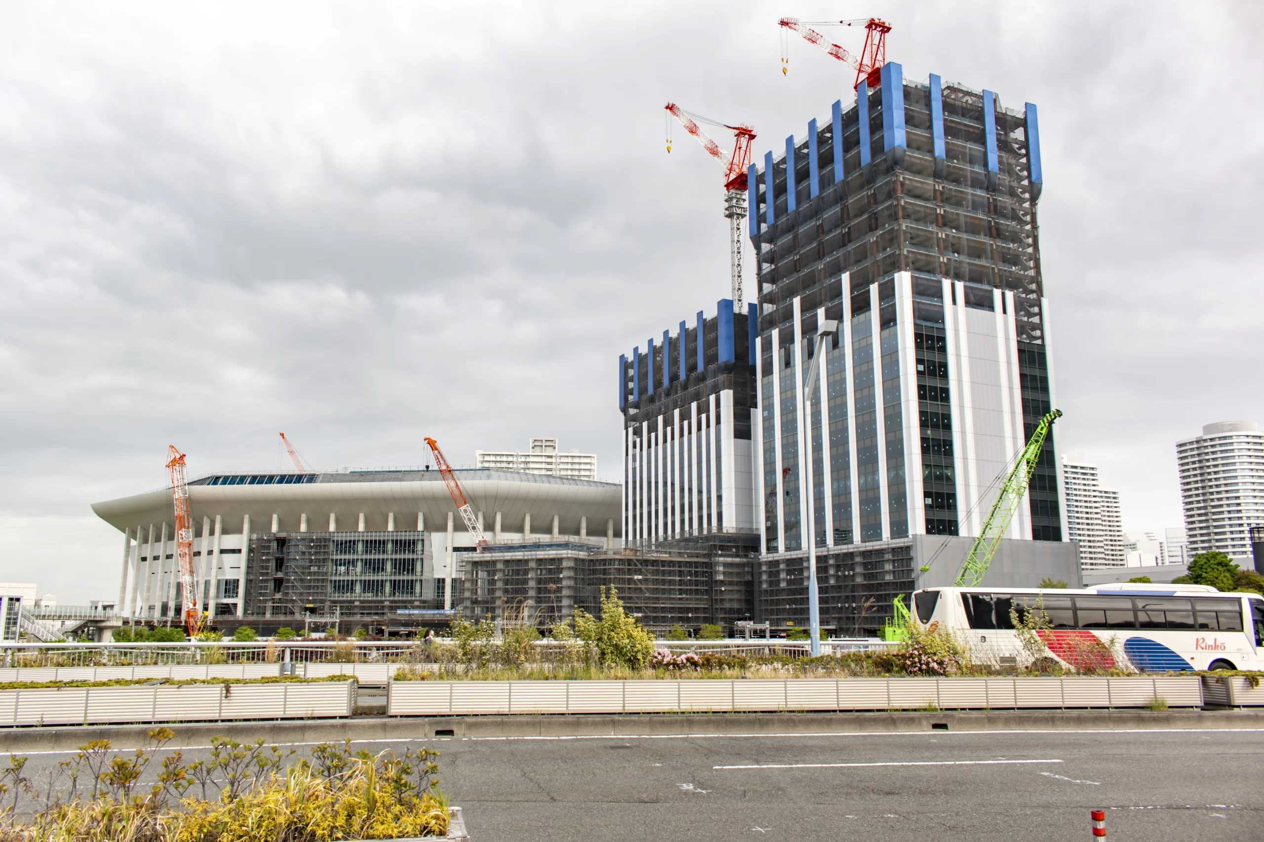 Kアリーナ建設中