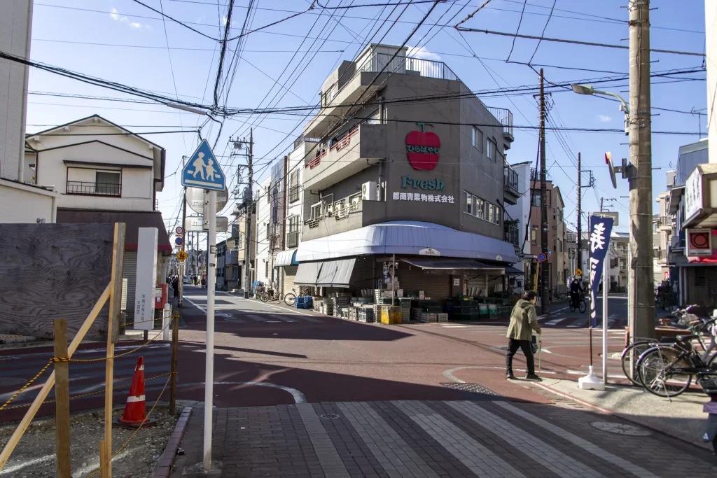 蒲田→七辻→多摩川