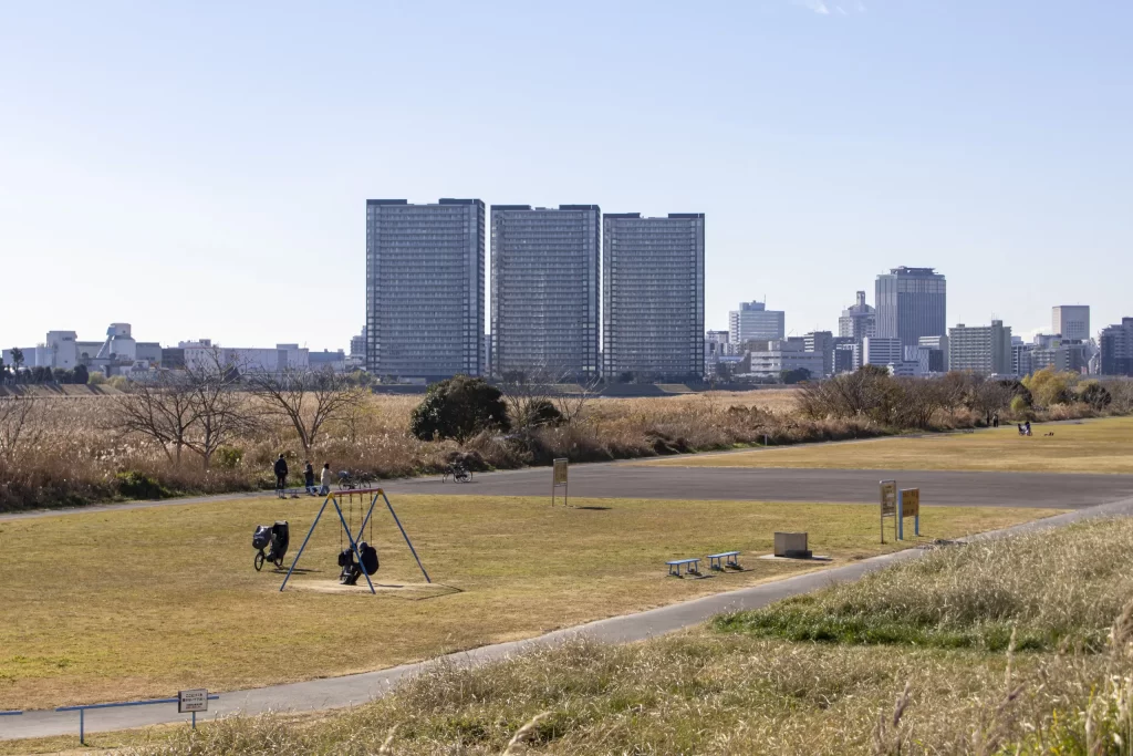 蒲田→七辻→多摩川