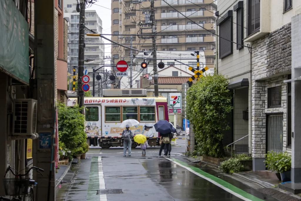 三ノ輪→千住大橋→北千住