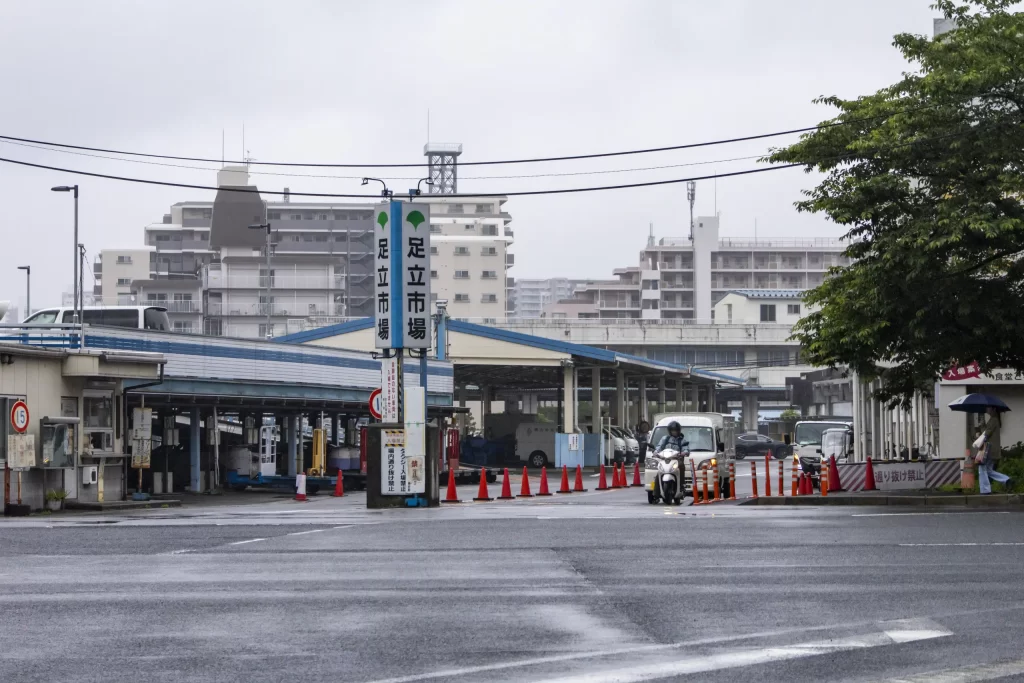 三ノ輪→千住大橋→北千住