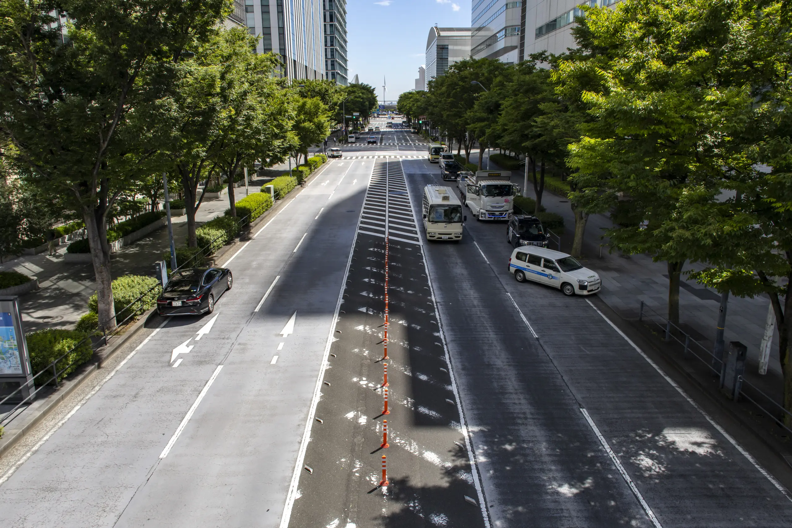 午前中の横浜→みなとみらい→関内(人が少ない)