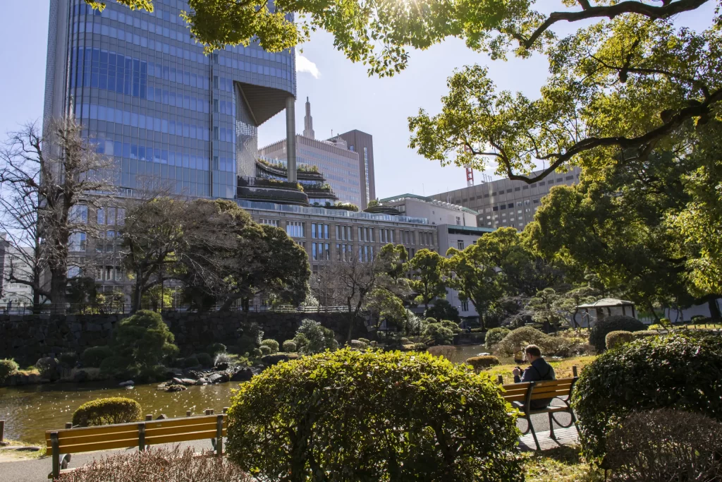 有楽町→皇居→日比谷公園→警視庁→国会議事堂→総理官邸→日枝神社→赤坂→青山→表参道→代々木公園→旧前田邸→三軒茶屋
