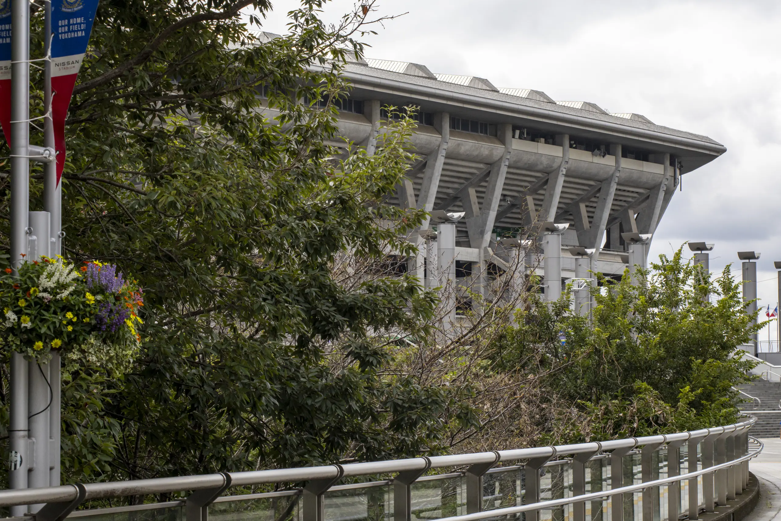久しぶりの日産スタジアム。